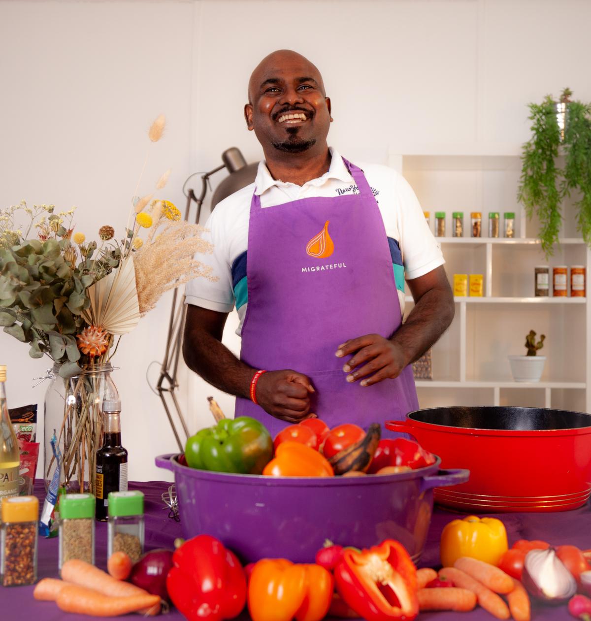 Read more about the article (SOLD OUT) LONDON – In Person Sri Lankan Cookery Class with Yogi!