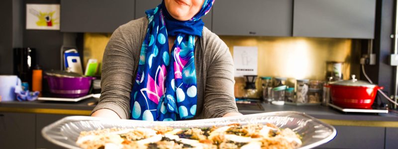 LONDON - In Person Family Style Cookery Class with Iranian chef Elahe!